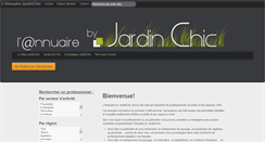 Desktop Screenshot of annuaire.jardinchic.com